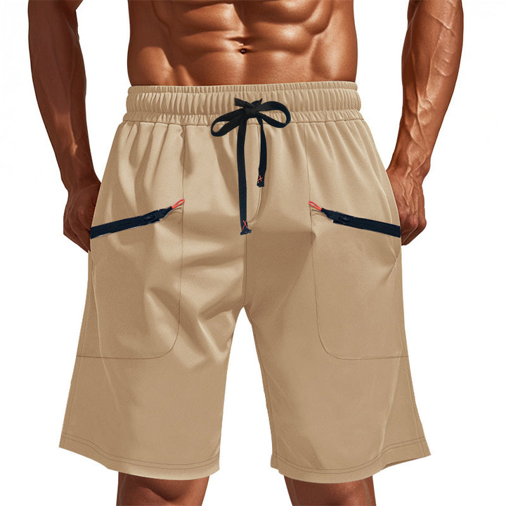 Herren Sportliche Universelle Shorts mit funktionalen Taschen und elastischem Bund Echoarchiv