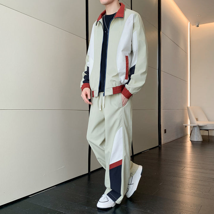 Herren Sportliches Jacken- und Hosen-Set Echoarchiv