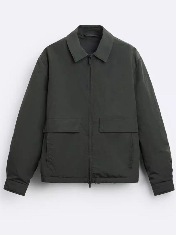 Herren lässige Jacke mit praktischen Taschen und modernem Schnitt Echoarchiv