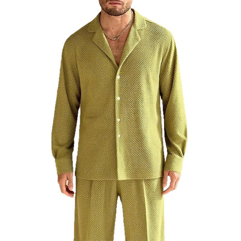 Herren modisches Lounge-Set aus atmungsaktivem Material Echoarchiv