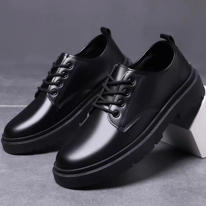 Herren Modische Schnürschuhe mit Robustem Profil Echoarchiv