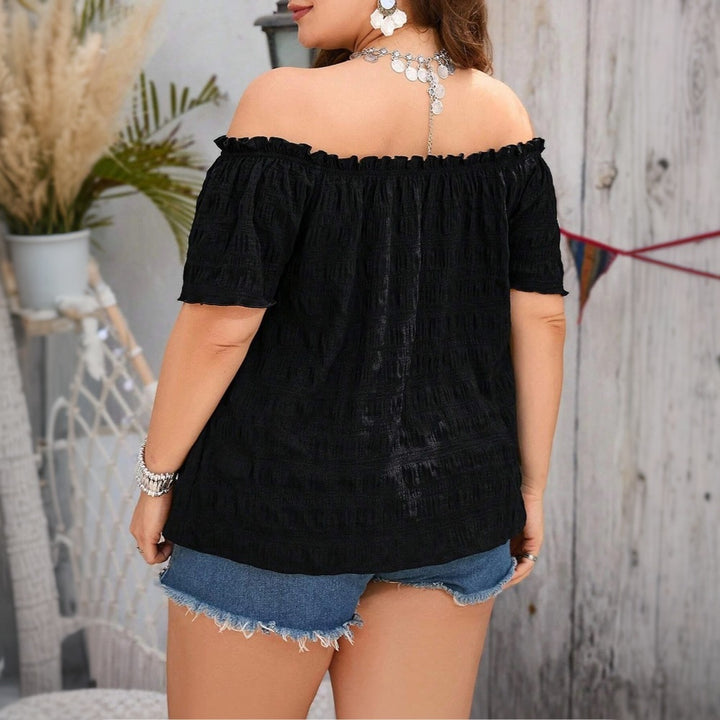 Damen Off-Shoulder Bluse Echo Archiv