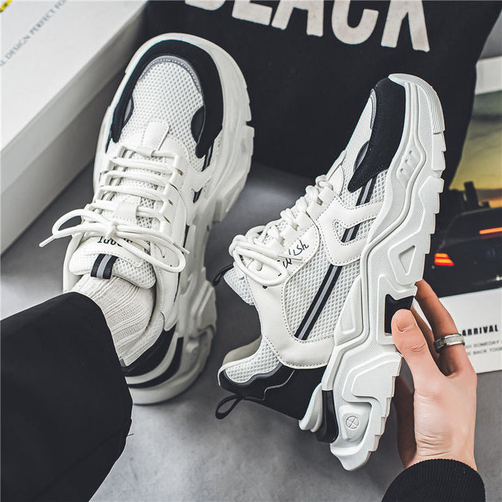 Damen Sportliche Chunky Sneakers mit atmungsaktiver Mesh-Oberfläche und stabiler Sohle Echo Archiv