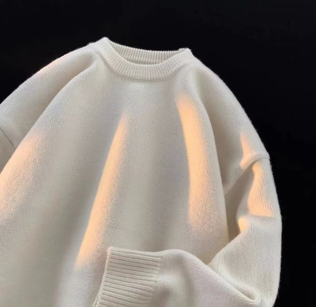 Damen Bequemer Oversized Pullover Echoarchiv