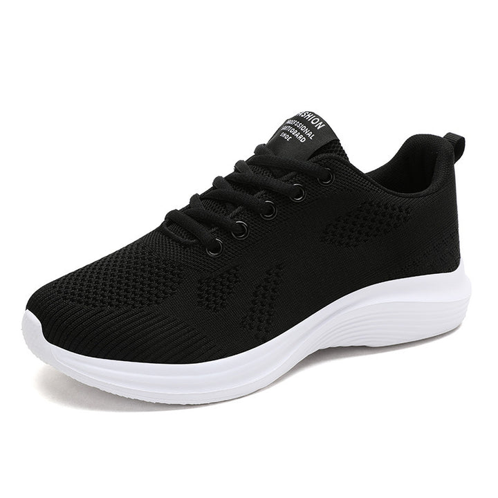 Damen nan leichte Laufschuhe mit atmungsaktivem Strickobermaterial und viskoelastischer Komfortsohle Echo Archiv