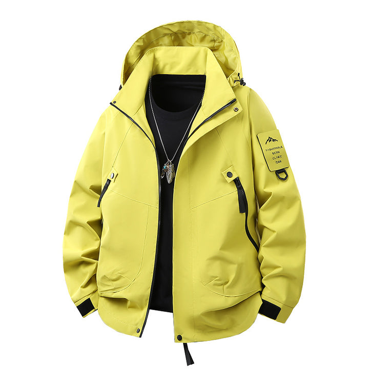 Herren Multifunktionale winddichte Übergangsjacke Echo Archiv