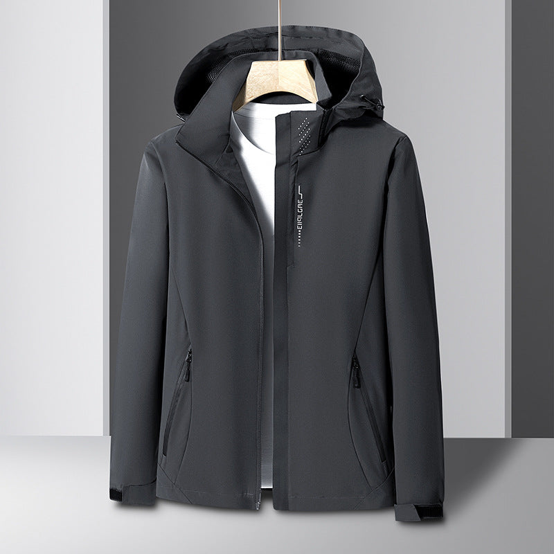 Herren Leichte und wasserabweisende Outdoor-Jacke Echo Archiv