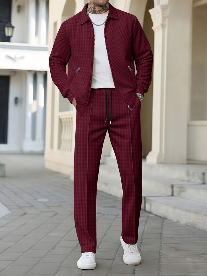 Herren elegante Sportjacke mit passender Hose Echoarchiv