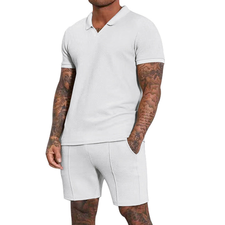 Herren Poloshirt und Shorts Set Echoarchiv