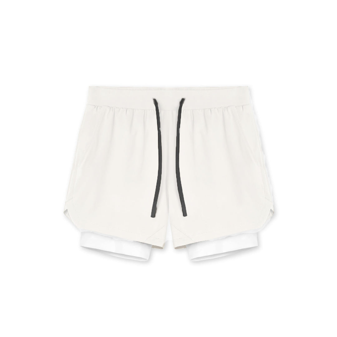 Herren Sportliche Hybrid-Shorts mit Innenfutter Echoarchiv