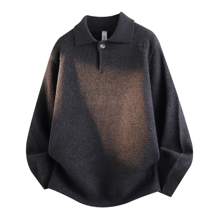 Damen Modischer Strickpullover mit Stehkragen – Mavelle