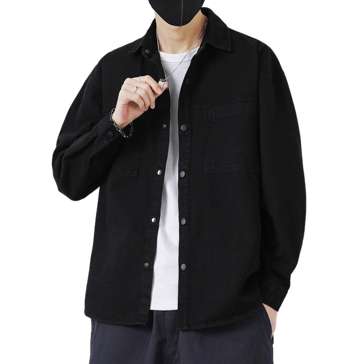 Herren Lässige Overshirt-Jacke Echo Archiv