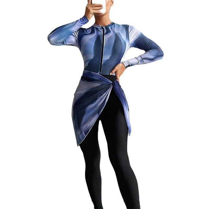Damen Funktionskleid mit elegantem Wickeldesign Echo Archiv