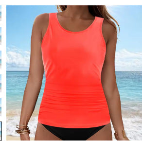Damen Tankini-Oberteil mit Raffung Echo Archiv