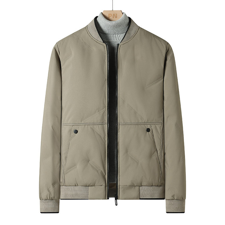 Herren Gepolsterte Thermo‑Bomberjacke mit winddichter Außenlage und warmem Futter Echo Archiv