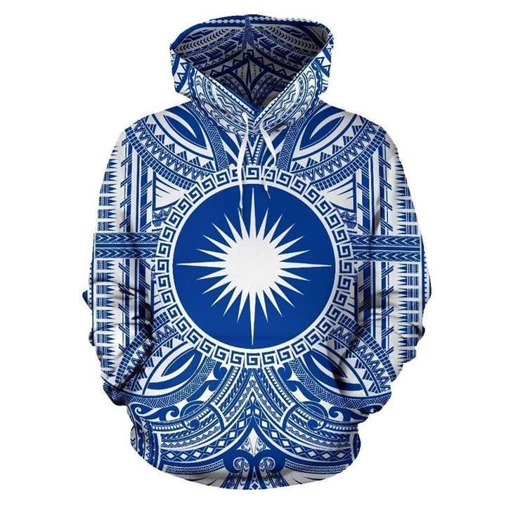 Damen Kreativer Kapuzenpullover mit auffälligem grafischen Design Echoarchiv