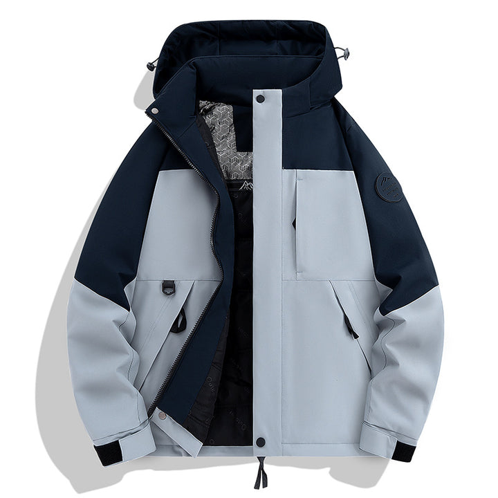 Herren Wasserdichte und atmungsaktive Softshell-Outdoorjacke Echoarchiv