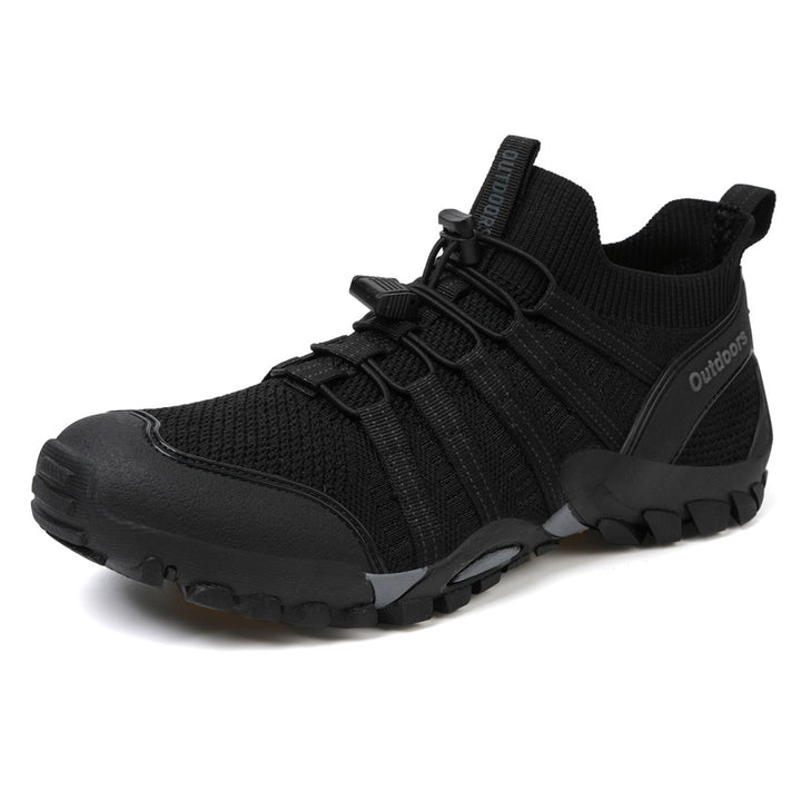 Unisex nan knöchelhoher Funktions-Sneaker mit Schutzkappe, Schnellzugverschluss und profilierter Gummisohle Echo Archiv