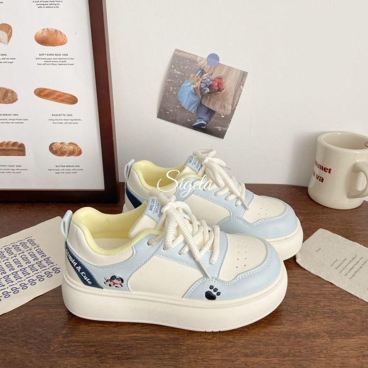 Damen Trend-Sneaker mit verspieltem Tiermotiv und federnder Sohle Echo Archiv