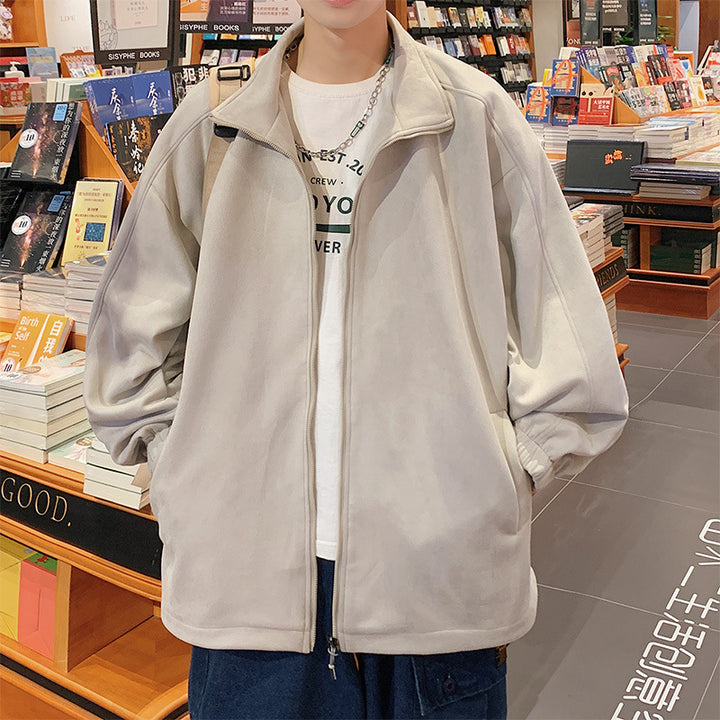 Herren Sportliche Übergangsjacke mit Stehkragen Echo Archiv