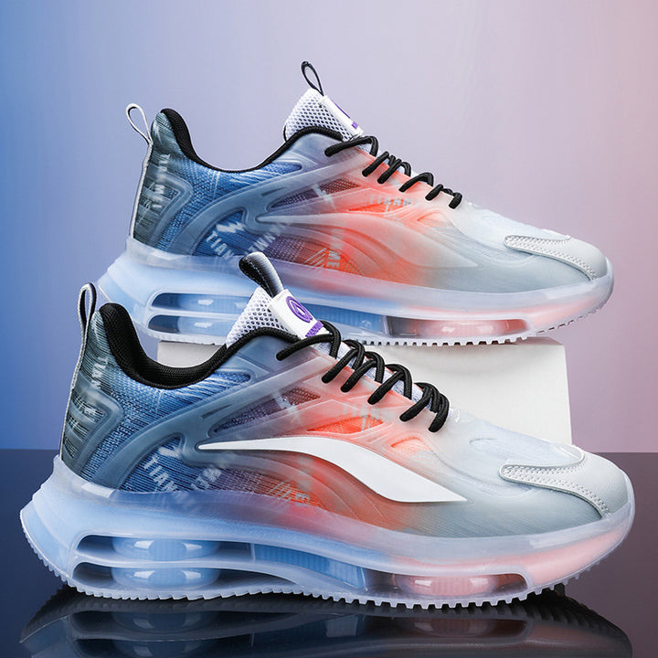 Unisex Futuristische luftgepolsterte leistungsorientierte Sneaker mit transparenter Sohle – Norré