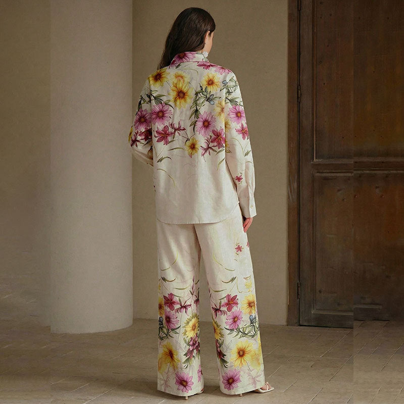 Damen Elegant floral gestalteter Gesamtlook Echo Archiv