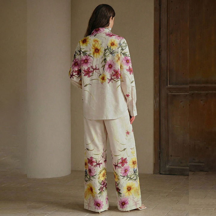 Damen Elegant floral gestalteter Gesamtlook Echo Archiv