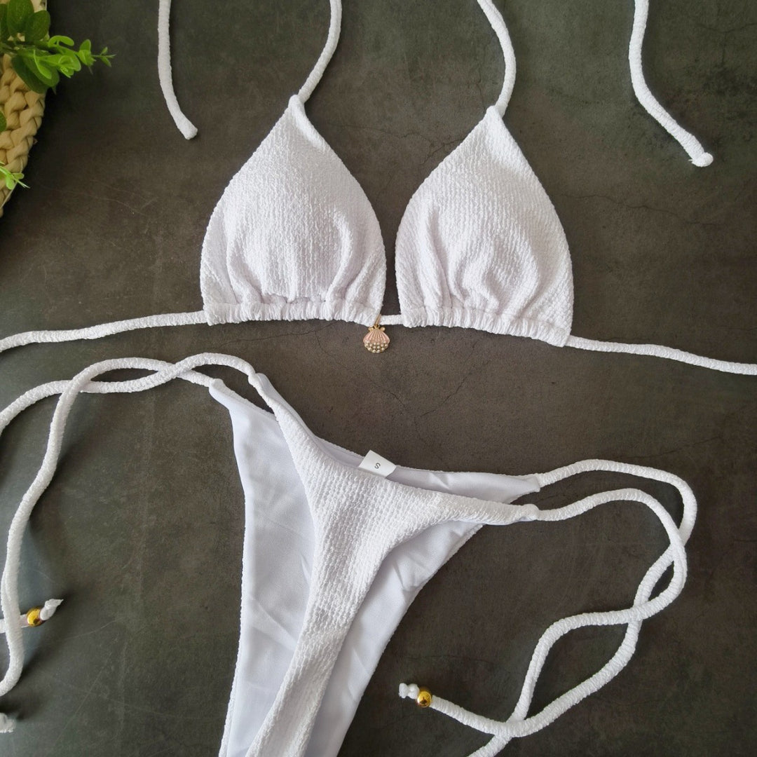 Damen Triangel-Bikini mit raffinierten Schnürdetails Echo Archiv