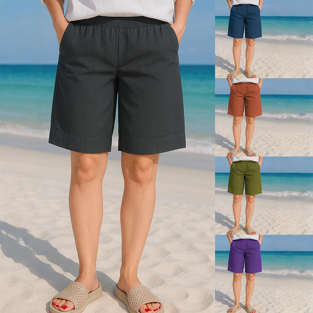 Damen Bequeme und luftige Sommer-Shorts Echo Archiv