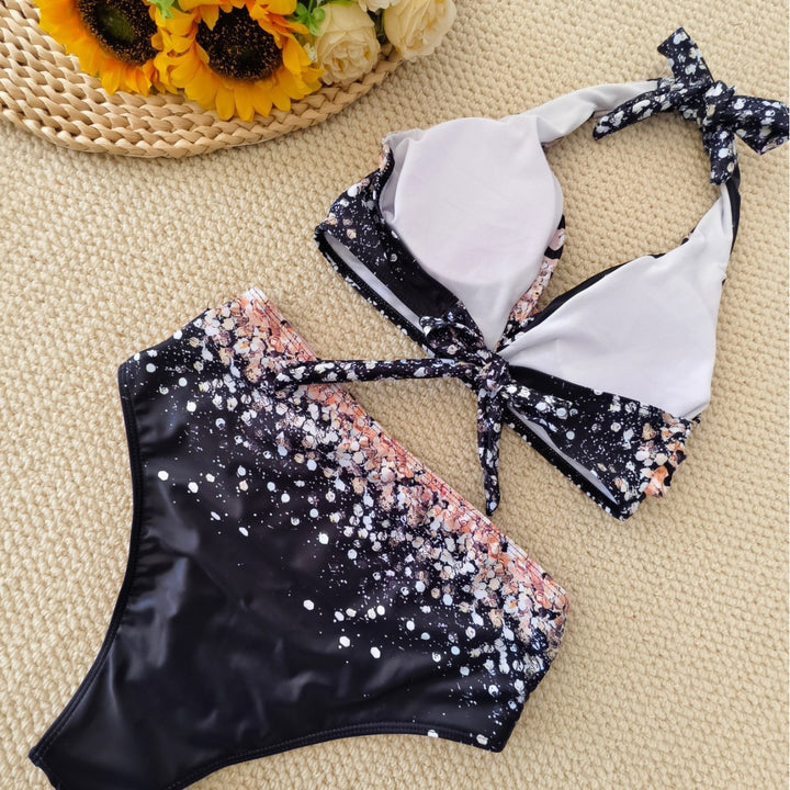 Damen Bikini-Set mit trendigem Animal-Print und modischem Schleifen-Detail Echo Archiv