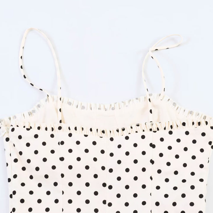 Damen Maxikleid mit Polka-Dots Echo Archiv