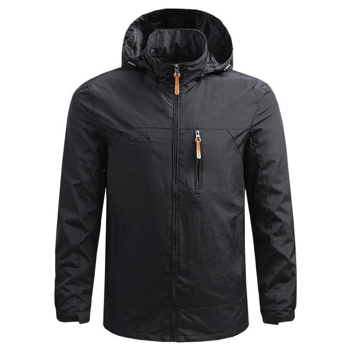 Herren Hochleistungs-Windjacke mit praktischen Taschen Echo Archiv