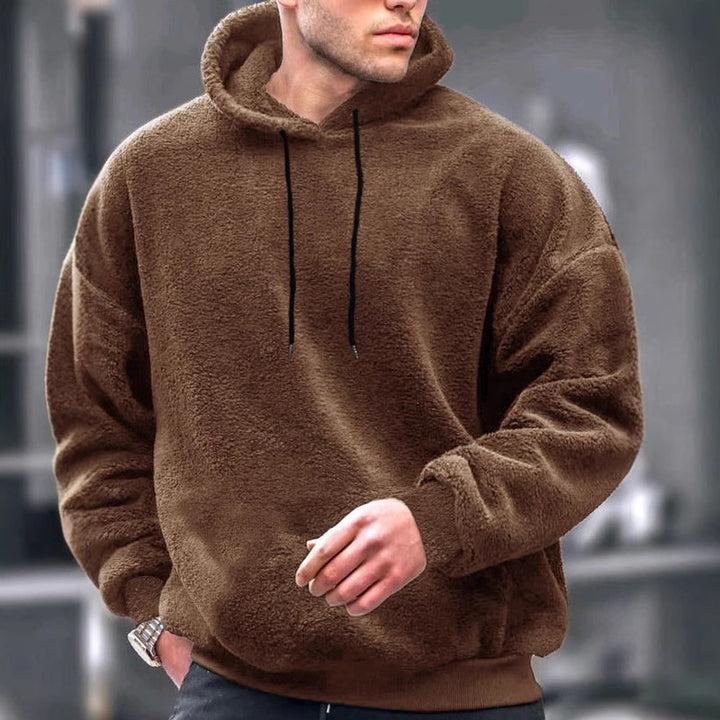 Herren gemütlicher Fleece Hoodie Echoarchiv