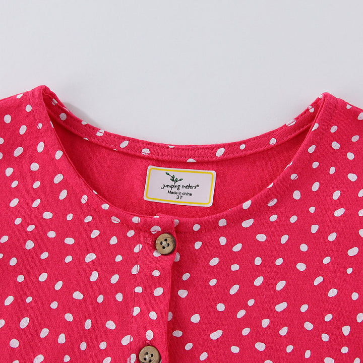 Mädchen Freizeitkleid mit verspieltem Hasenmotiv Echo Archiv