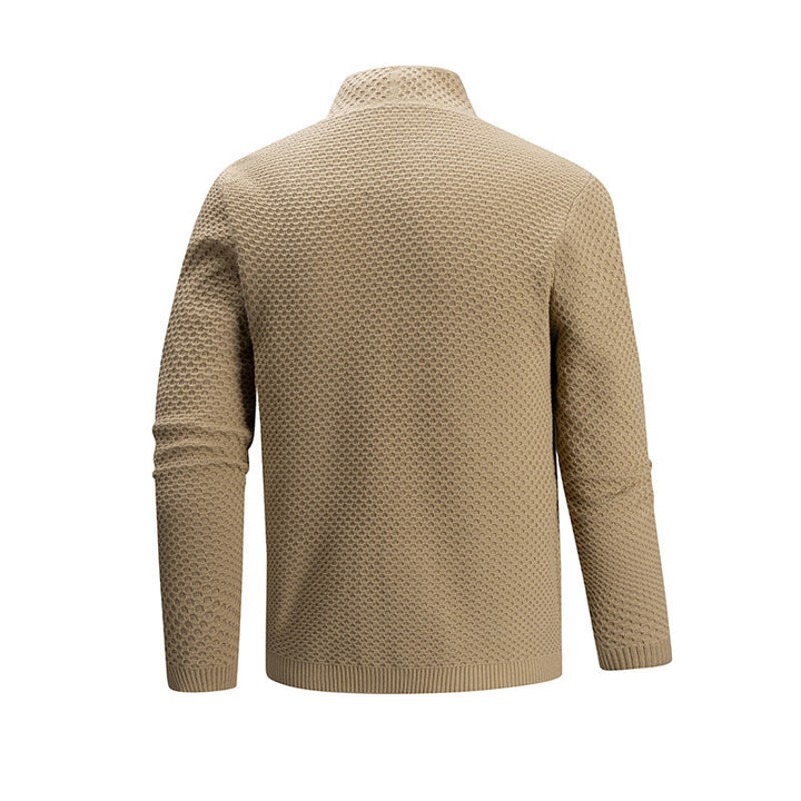 Herren Strickjacke mit offenem Kragen Echoarchiv