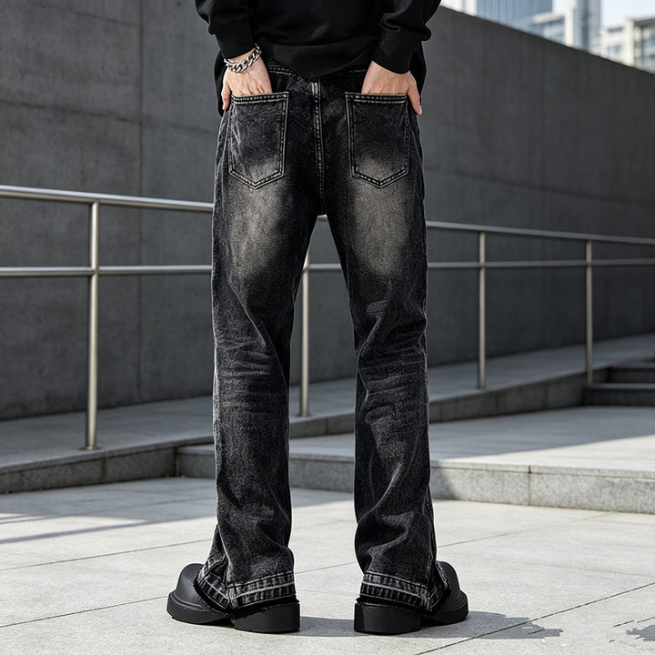 Herren Casual Straight Leg Jeans Echoarchiv