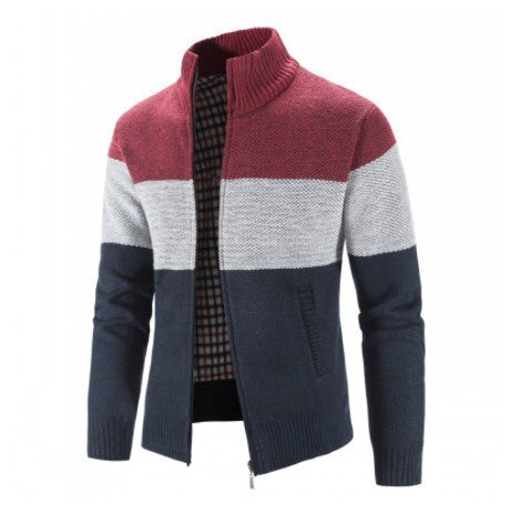 Herren modische Strickjacke Echoarchiv
