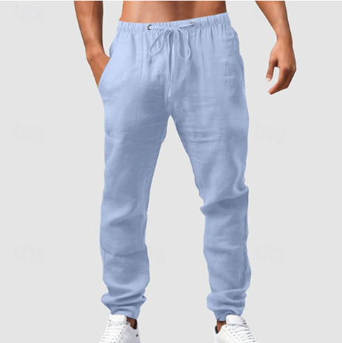 Herren Baumwoll-Jogginghose mit elastischem Bund und praktischen Taschen Echoarchiv