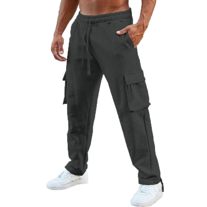 Herren lässige Cargo-Jogginghose mit elastischem Bund und praktischen Seitentaschen Echoarchiv