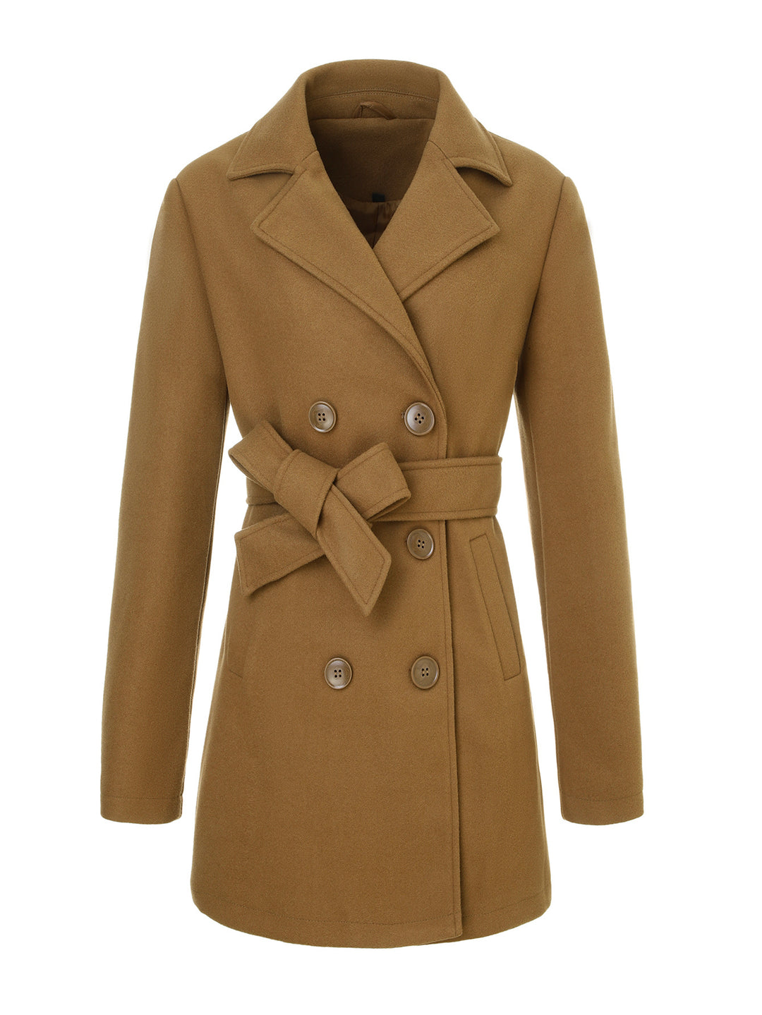 Damen Eleganter Kappenmantel Echo Archiv