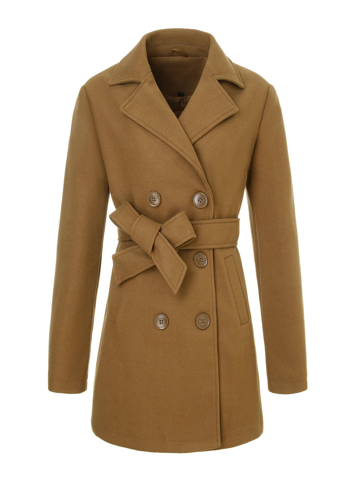 Damen Eleganter Kappenmantel Echo Archiv