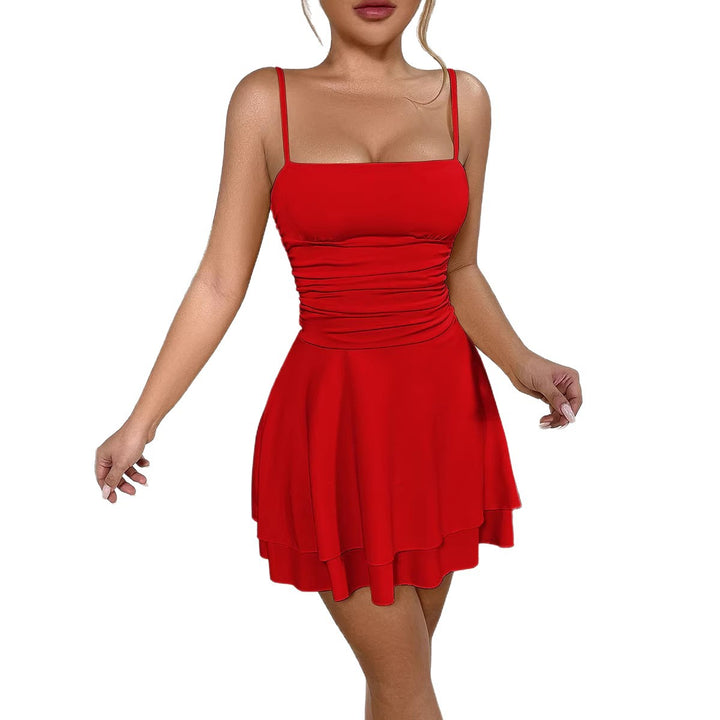 Damen Neckholder Minikleid mit Raffung Echo Archiv