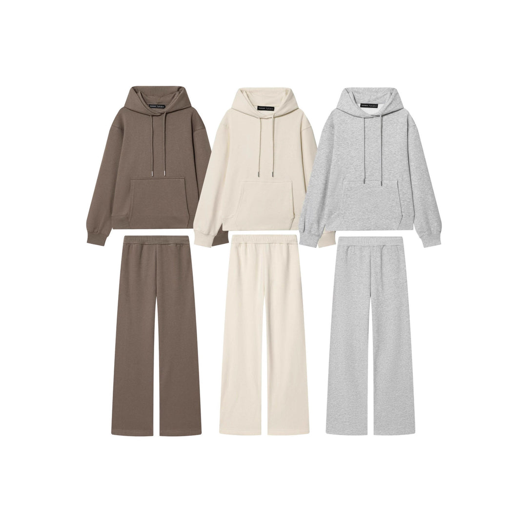 Damen nan Lounge‑Set mit Oversize Hoodie und weitem Sweatpant‑Hose Echo Archiv