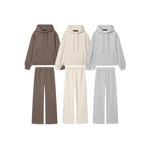 Damen nan Lounge‑Set mit Oversize Hoodie und weitem Sweatpant‑Hose Echo Archiv