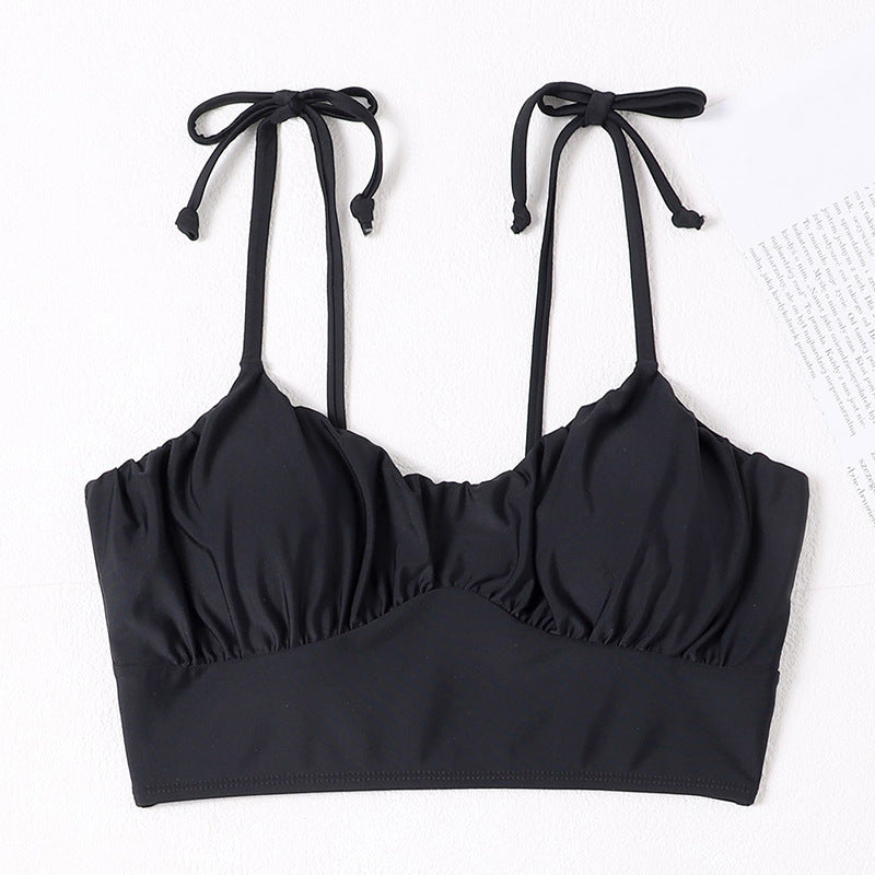 Damen Crop-Top Bikinioberteil mit verstellbaren Trägern und sportlichem Design Echo Archiv