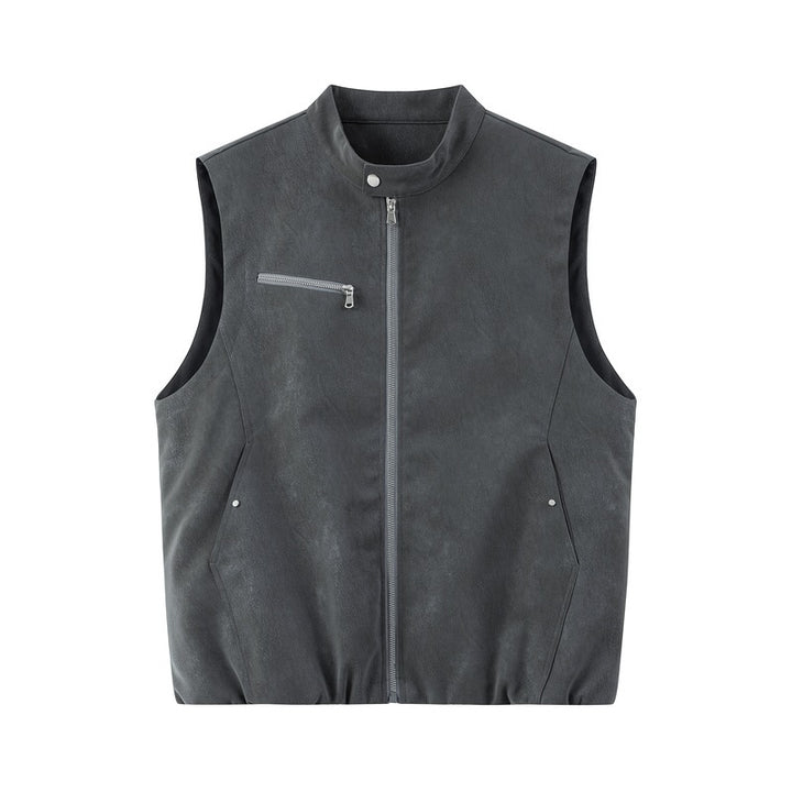 Herren Stylische Lederweste Echo Archiv