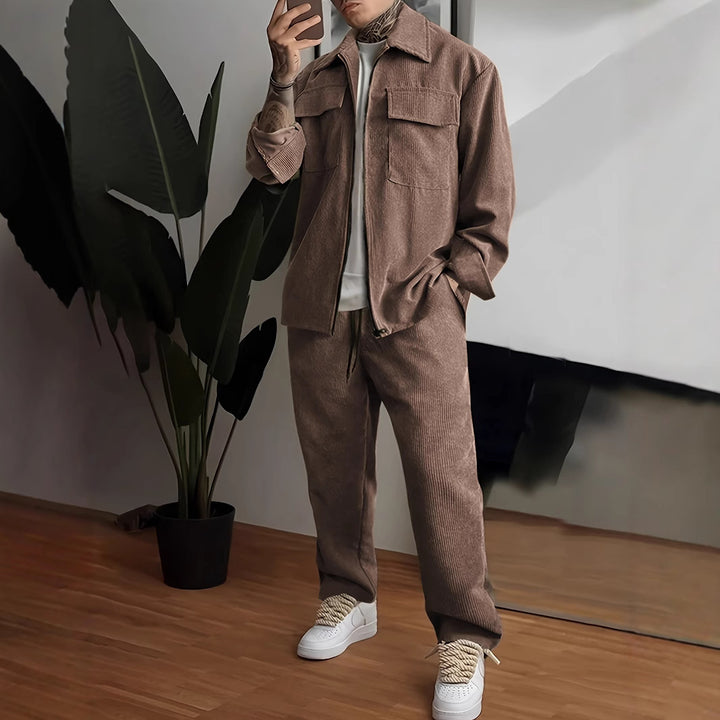 Herren Flanelljacke mit praktischen Taschen Echoarchiv