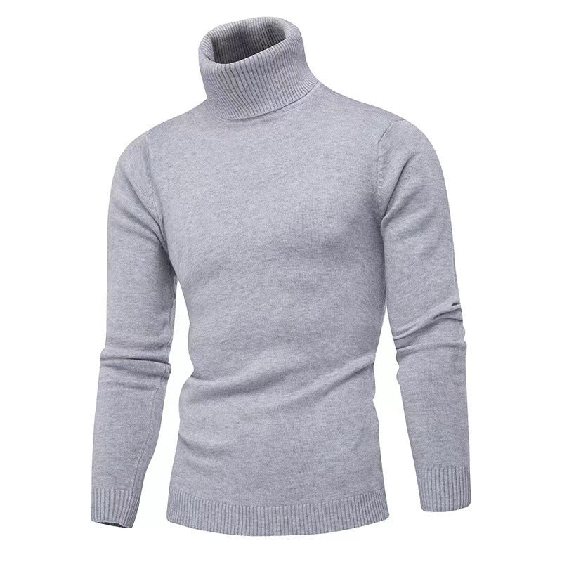 Herren Strickpullover mit hohem Kragen Echoarchiv