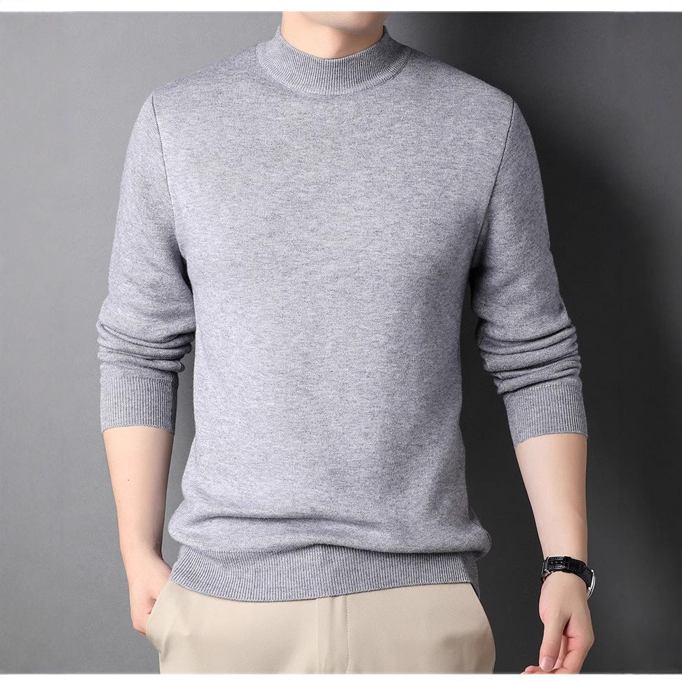 Herren Feinstrickpullover mit Rollkragen und soften Materialien Echoarchiv
