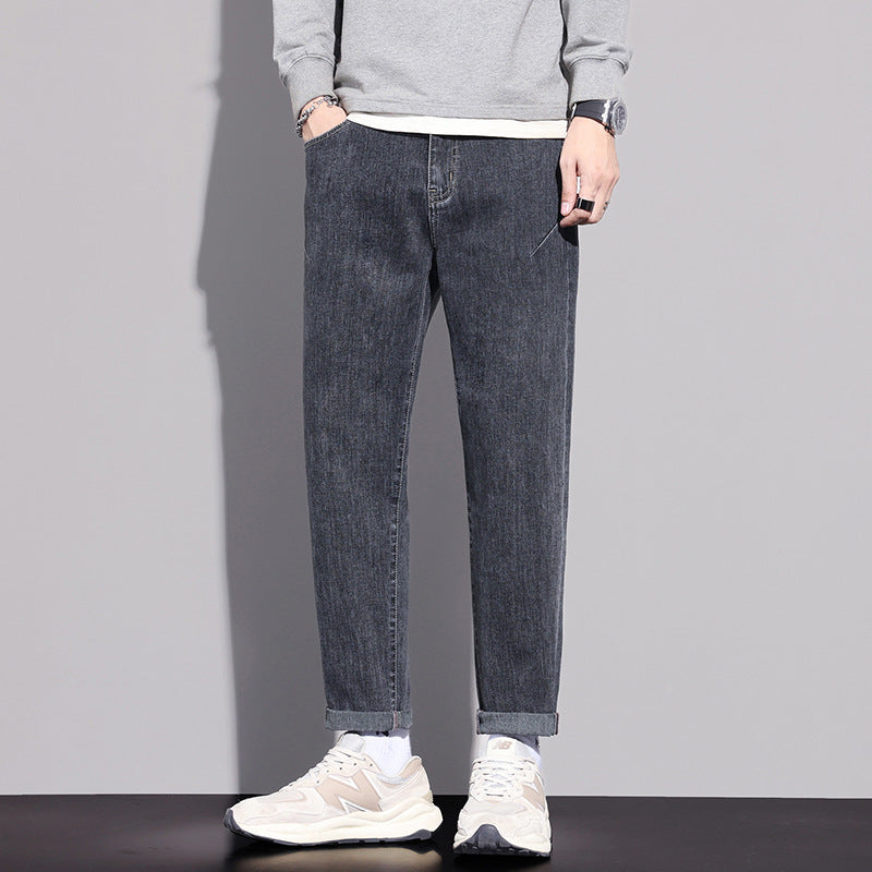 Herren Modische Relaxed Fit Jeans Echoarchiv
